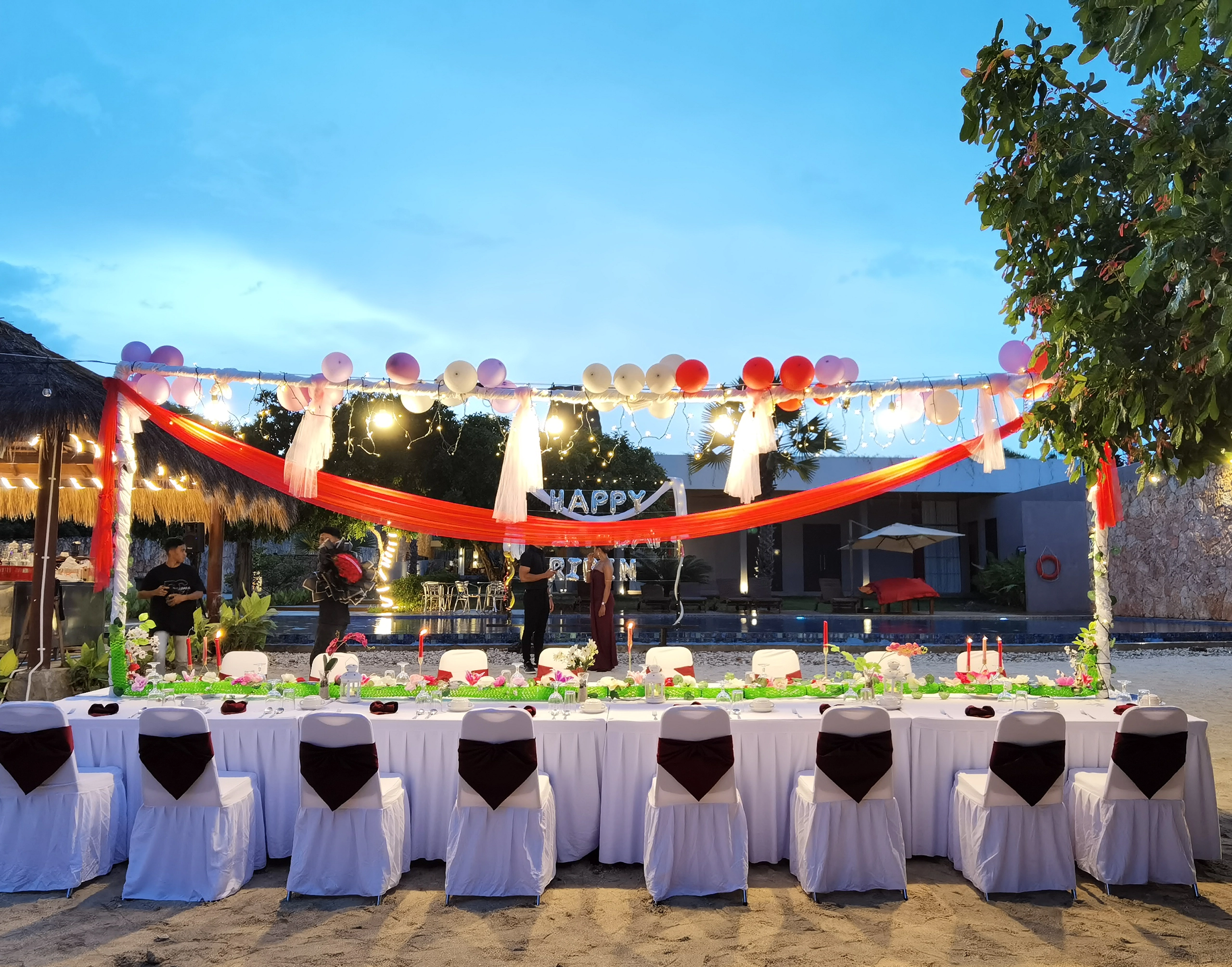 Sand Garden Event Setup